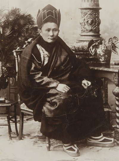 Agvanas Doržijevas, 1900 m. 