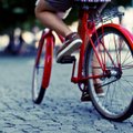 Automobilį nuo dviračių tako nunešęs dviratininkas tapo interneto žvaigžde (VIDEO)