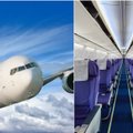 Sėdėjimo vieta lėktuve gali išgelbėti įvykus nelaimingam atsitikimui: nurodė, kuri yra saugiausia