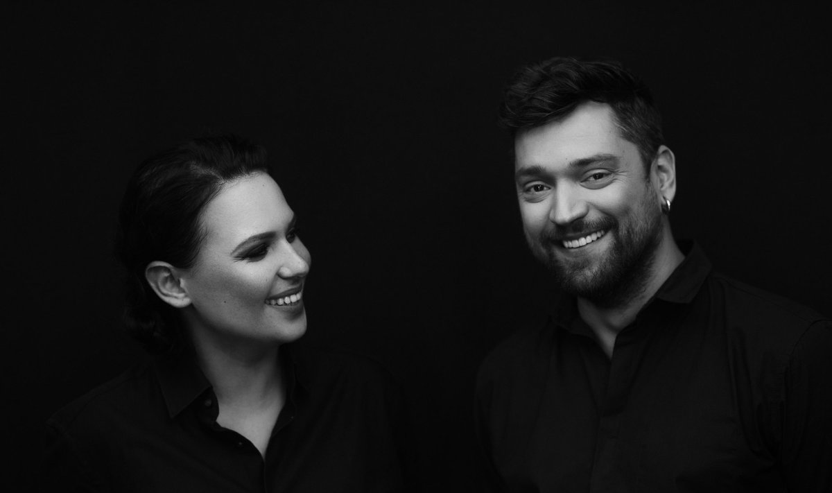 Justė Arlauskaitė-Jazzu ir Leonas Somovas Foto: Linas Masiokas