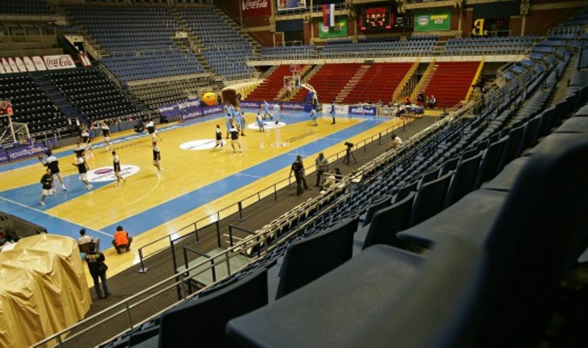 Belgrado "Pionir" arena - "Crvena Zvezda" klubo namų salė
