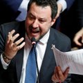 Salvini vėl sulaukė kritikos dėl ryšių su Rusija