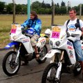 Motociklininko Balio Bardausko kolega jam rekomenduoja Dakaro ralyje koncentruotis į finišą Argentinoje