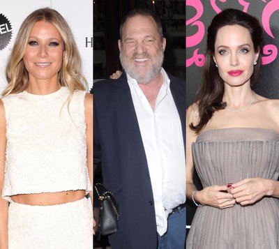Gwyneth Paltrow, Harvey Weinstein, Angelina Jolie
