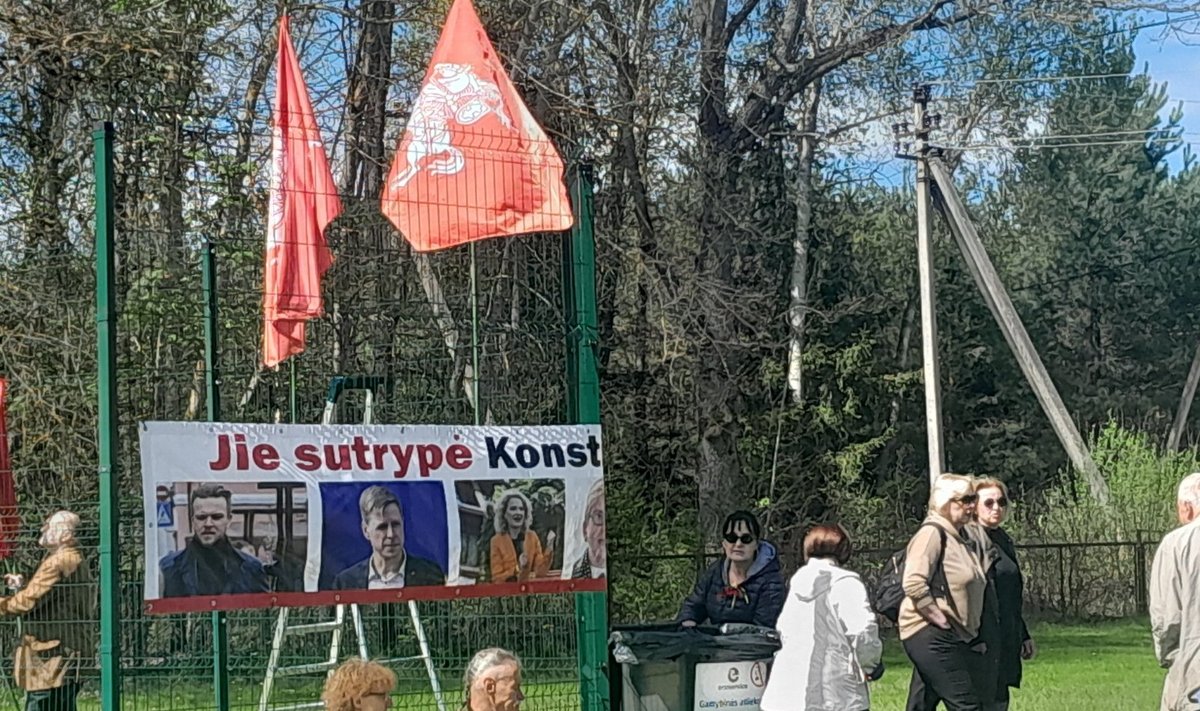 Kauno rajone, Jadagonių kaime prasidėjo „Didysis šeimos gynimo maršas 2022“