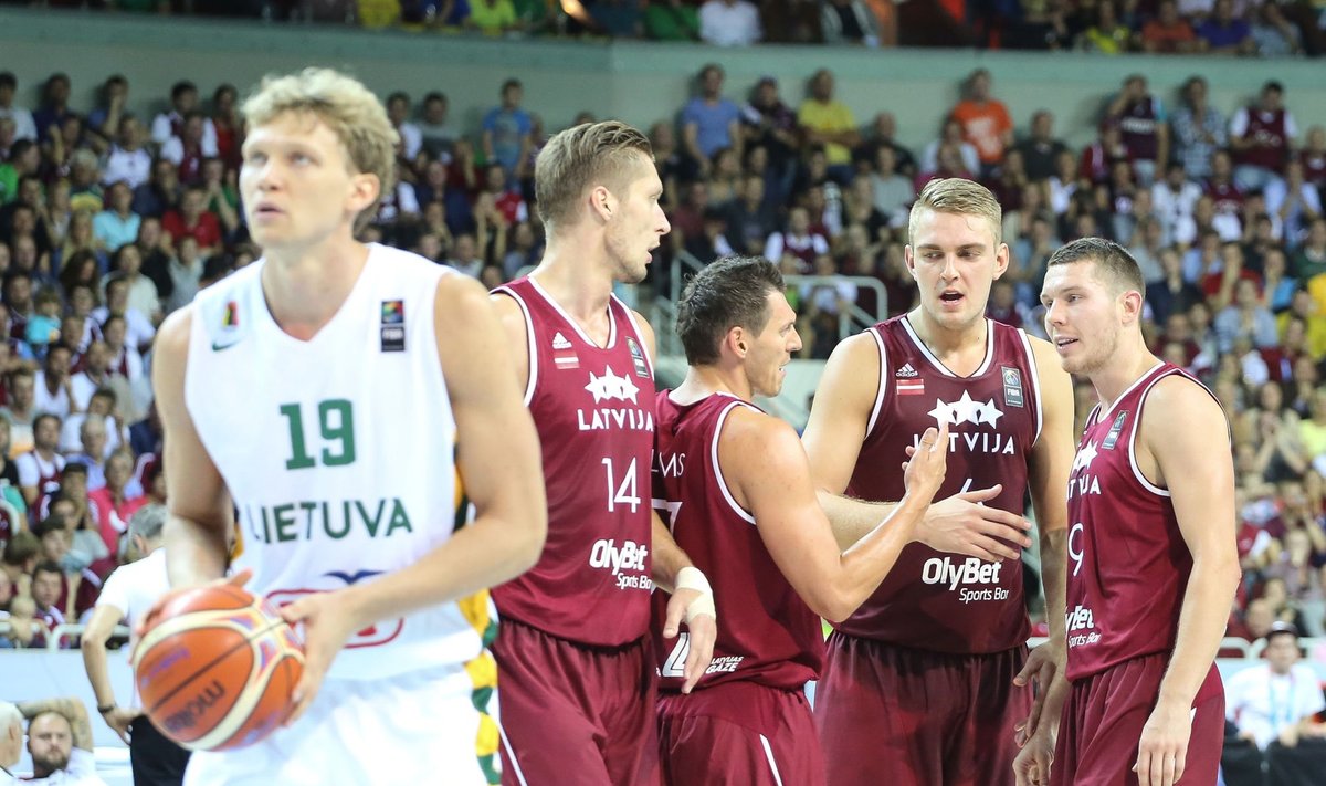 Europos krepšinio čempionatas 2015. Latvija - Lietuva