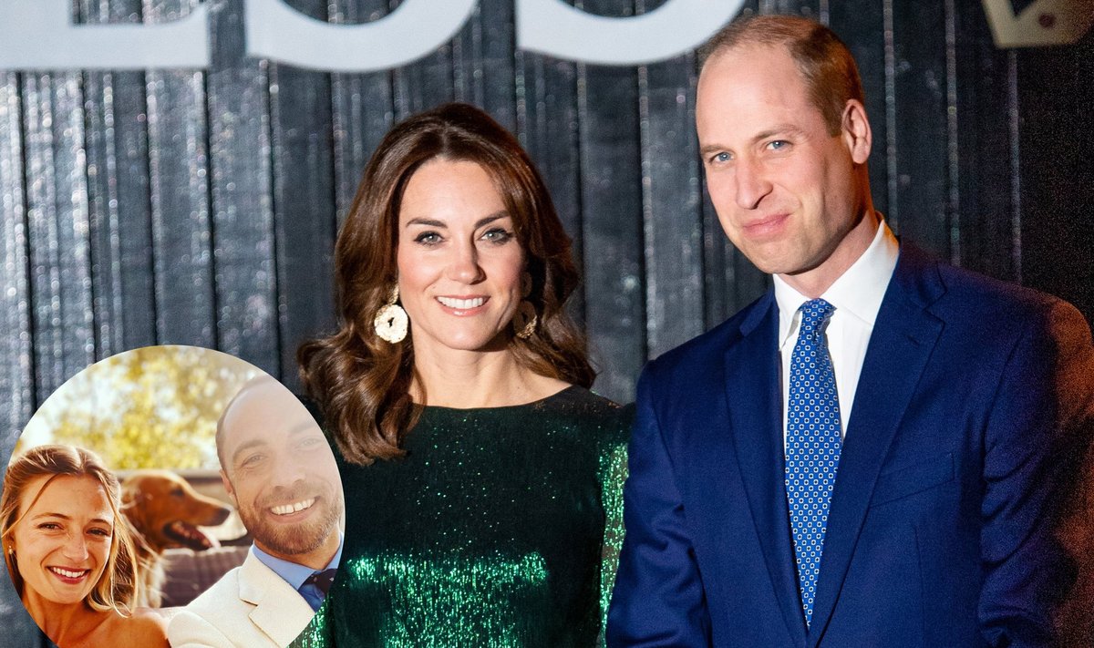 Kate Middleton, princas Williamas, James Middleton su žmona / Foto: Vida Press, Instagram