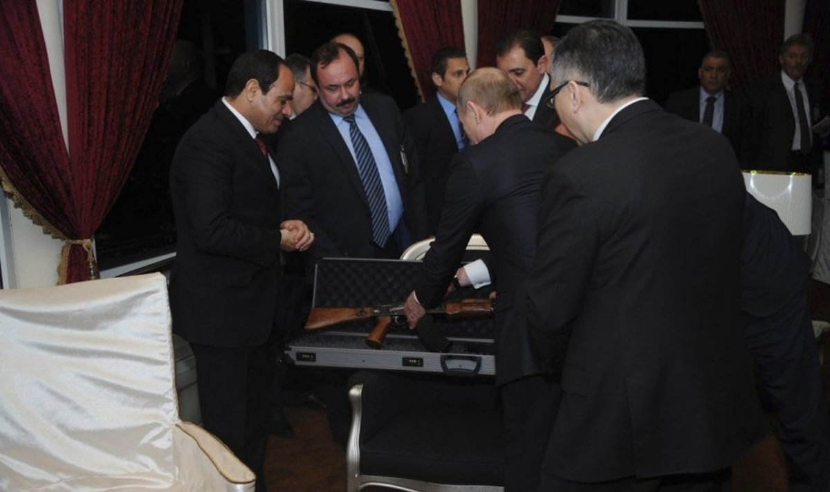 Vladimiras Putinas,  Abdel Fattah al-Sisi
