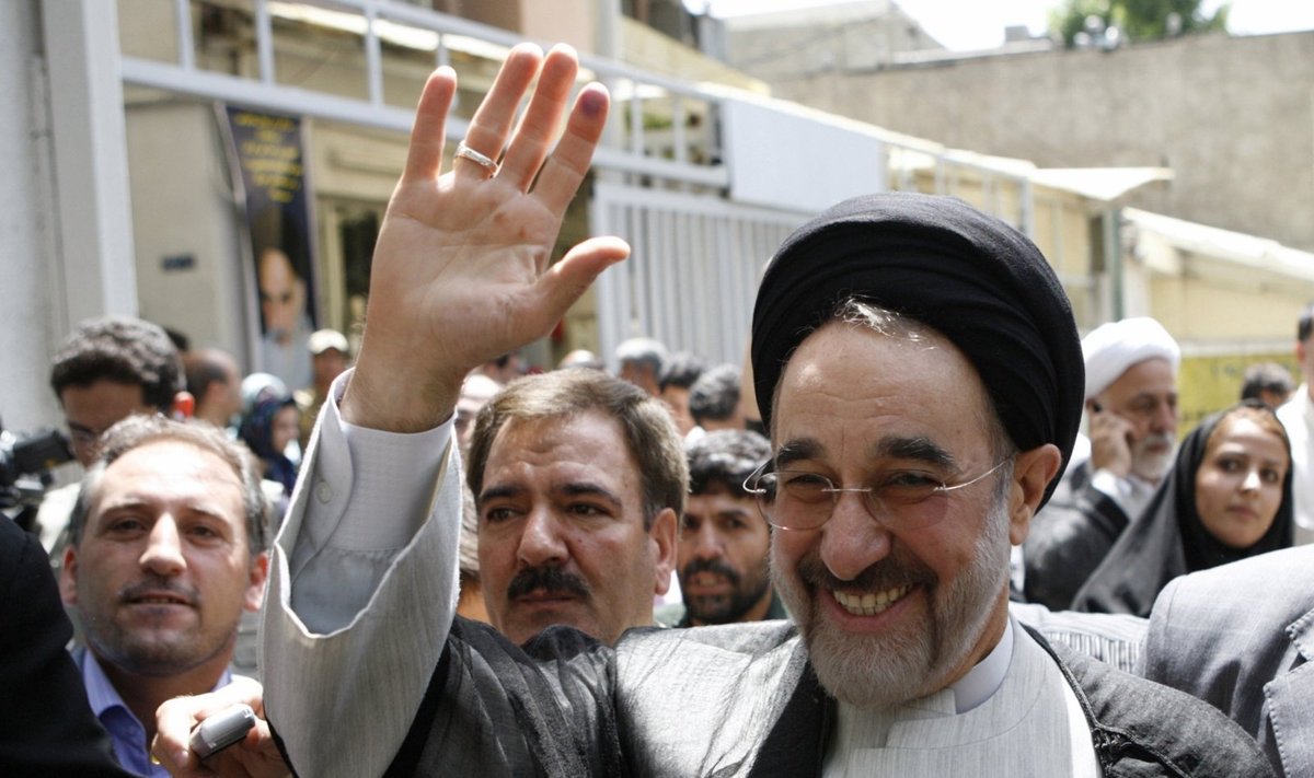 Buvęs Irano prezidentas Mohammadas Khatami