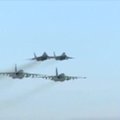 Sirijos „Mig-29“ naikintuvai lydėjo rusų šturmo lėktuvus „Su-25“