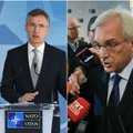 Derybos: NATO regi nuoširdumą, Rusija laido įspėjimus