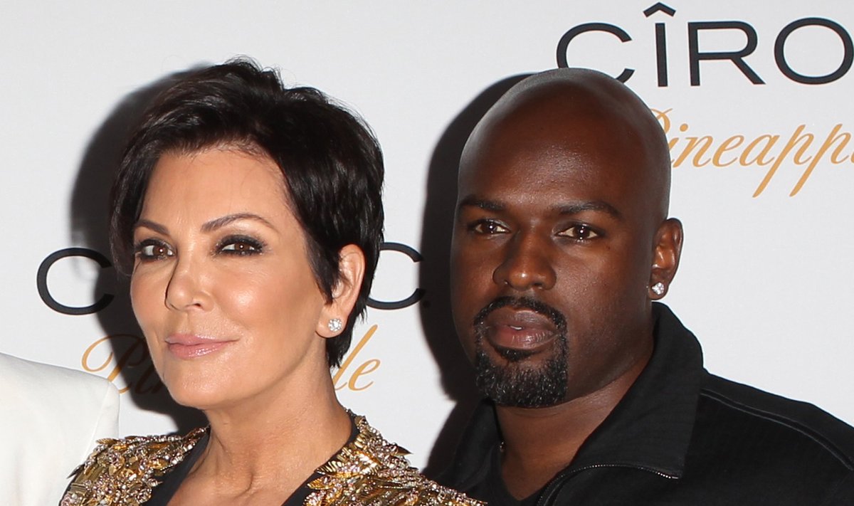 Corey Gamble'as ir Kris Jenner