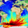 Žemės paviršiuje užfiksuotas mįslingas reiškinys: mokslininkai išsiaiškino, kas sukėlė net tris vandenynus sudrebinusį cunamį