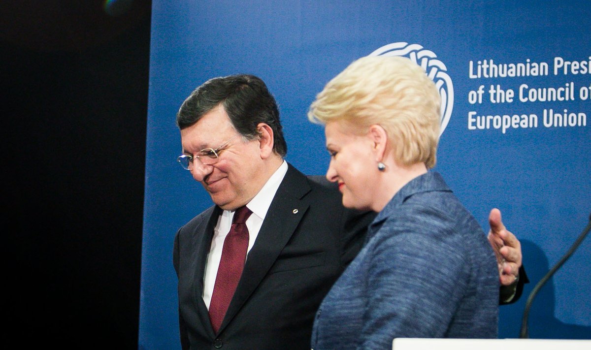 Jose Manuelis Barroso ir Dalia Grybauskaitė