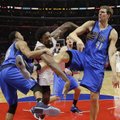 NBA arenose – D. Jordano ir D. Nowitzki susirėmimas bei solidus latvio žaidimas