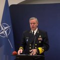 NATO karinio komiteto pirmininko admirolo Robo Bauerio spaudos konferencija