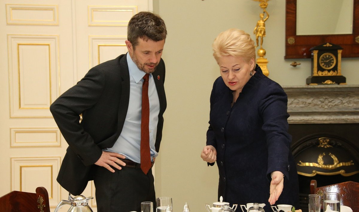 Dalia Grybauskaitė ir Danijos princas