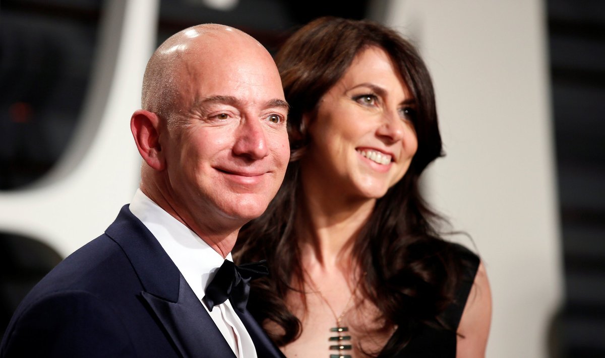 Jeffas Bezosas ir MacKenzie Bezos