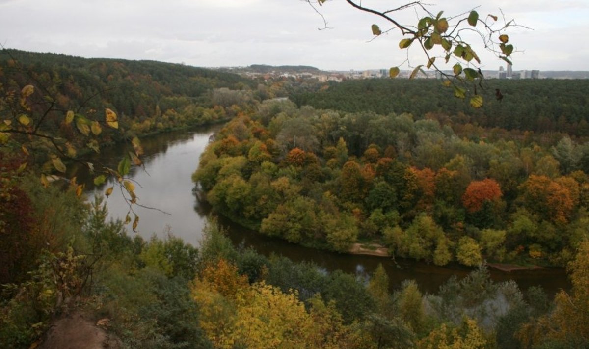Karoliniškių kraštovaizdžio draustinio panorama
