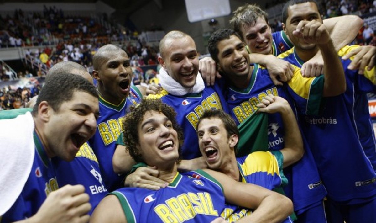 Brazilijos krepšininkai triumfavo Amerikos čempionate