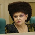 Rusijos politikės šukuosena gali būti keisčiausia, ką esate kada nors matę
