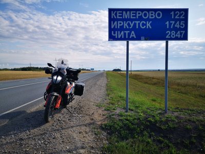 Aplink pasaulį motociklu: Karolis Mieliauskas pasiekė tikrąjį Sibirą