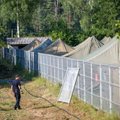 В Руднинкайский лагерь вернули сбежавших в воскресенье нелегалов