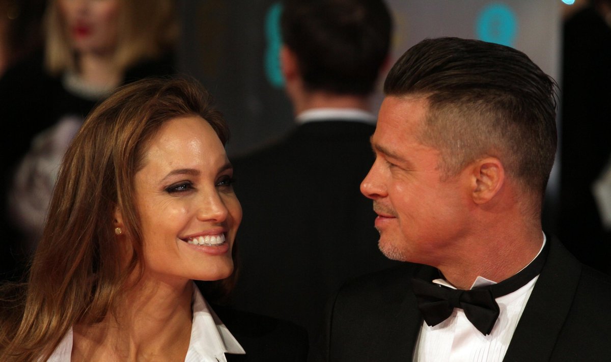 Angelina Jolie ir Bradas Pittas/ Foto: Vida Press