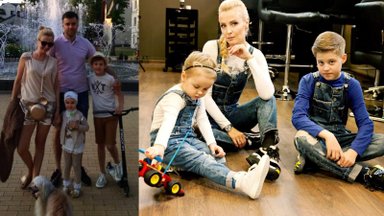 Du vaikus auginanti aktorė Lina Bražinskaitė-Tupikovskienė pataria nekartoti šios klaidos: prabėgusių akimirkų nebegrąžinsi