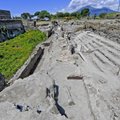 Archeologai Pompėjoje aptiko gatvę su pastatų balkonais