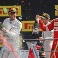 Monzoje – K. Raikkoneno klaida, degantis N. Rosbergo bolidas ir eilinis L. Hamiltono triumfas