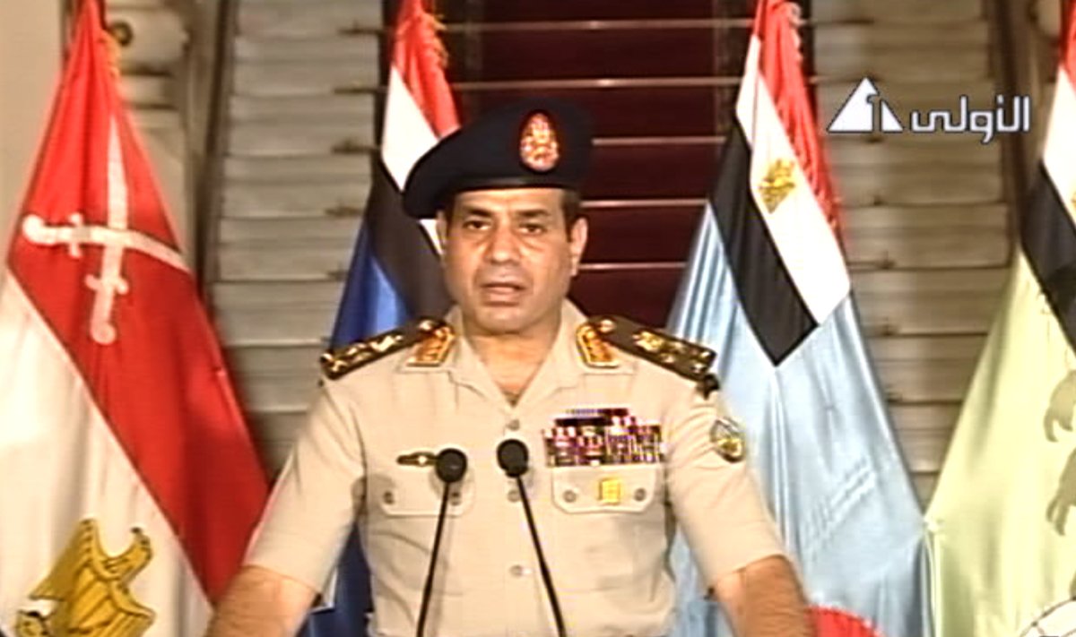 Egipto generolas Abdul Fattah Al Sisi 