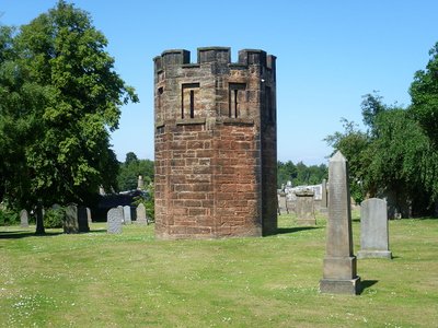 Kapinių sargybos bokštas netoli Edinburgo
