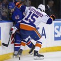 NHL čempionate Niujorko klubų principiniame derbyje užfiksuota „Islanders“ pergalė