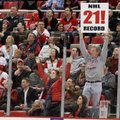 NHL čempionate - naujas visų laikų rekordas ir „Devils“ klubo pergalė
