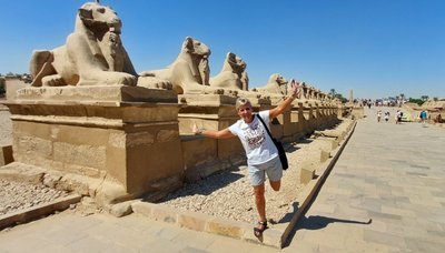 Keliautoja Aušra Egipte