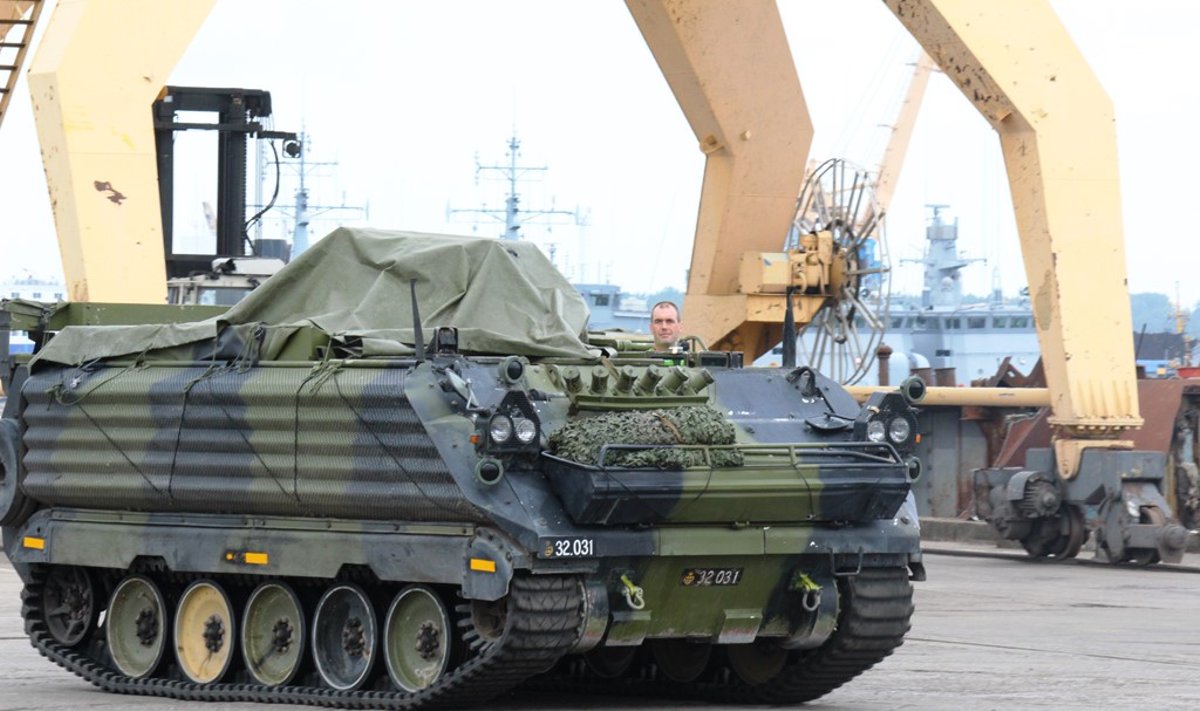 NATO tankai pasiekė Lietuvą