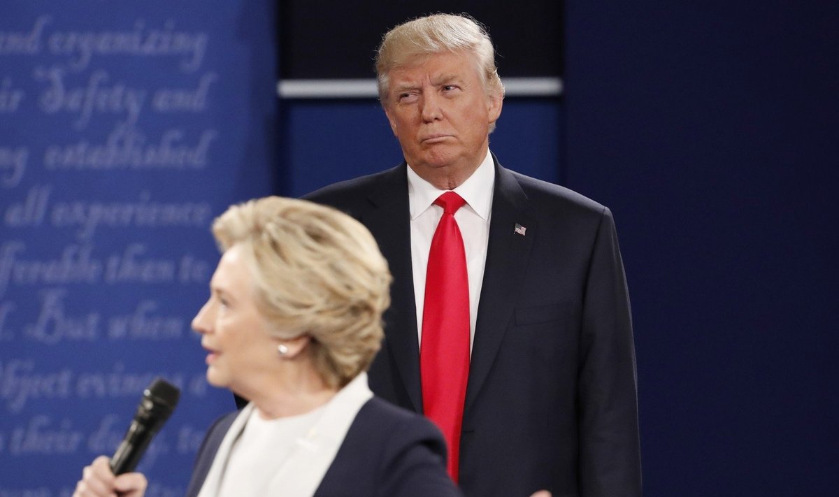 H. Clinton ir D. Trumpo debatai