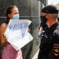 Maskvoje vykstant protestui dėl Safronovo arešto sulaikyti septyni žurnalistai