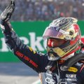 „F-1“ sprinto lenktynėse Brazilijoje – Verstappeno triumfas