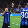 Derbyje triumfavęs „Inter“ po 13 metų pertraukos žengė į Čempionų lygos finalą