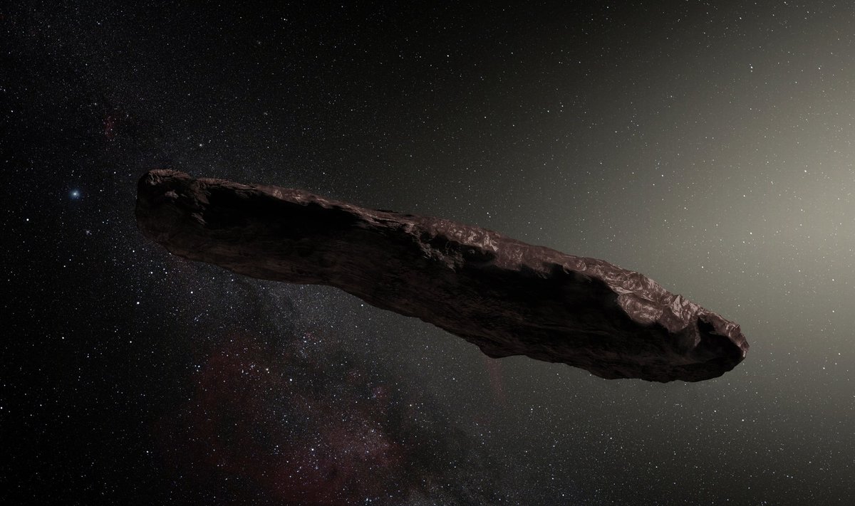 Asteroidas Oumuamua / ESO/M. Kornmesser nuotr.