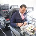 Ž. Grigaitis pristatė naują „Turkish Airlines” verslo klasę