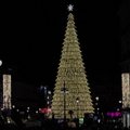 Madride įžiebtos kalėdinės dekoracijos