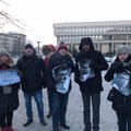 В Вильнюсе прошла акция в память о Борисе Немцове