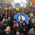 В городах России прошел "Марш мира" в поддержку Украины