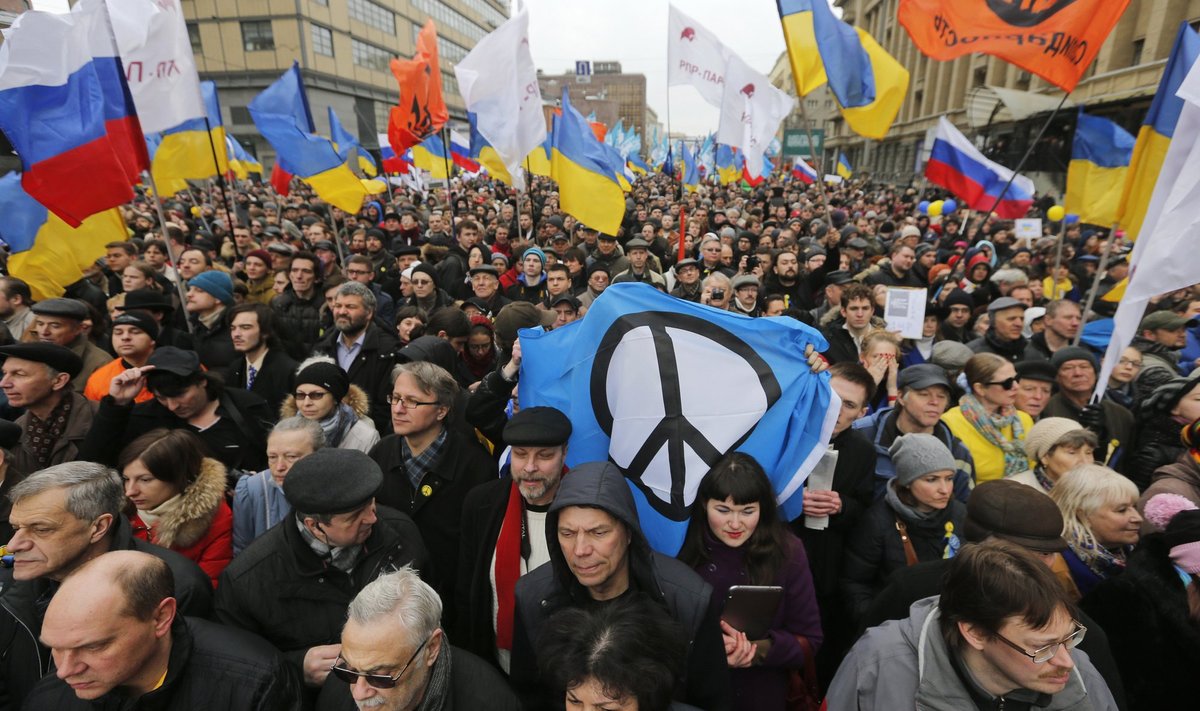 Taikos maršas Maskvoje