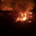 Naktį Švenčionių rajone ugnis pražudė du vyrus