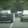 Vilniaus policija filmavo, kaip vairuotojai nesilaiko Kelių eismo taisyklių