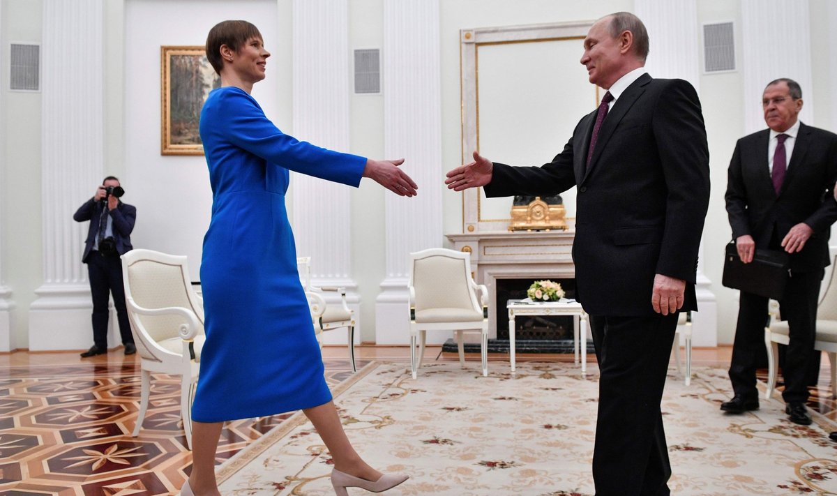 Kersti Kaljulaid, Vladimiras Putinas